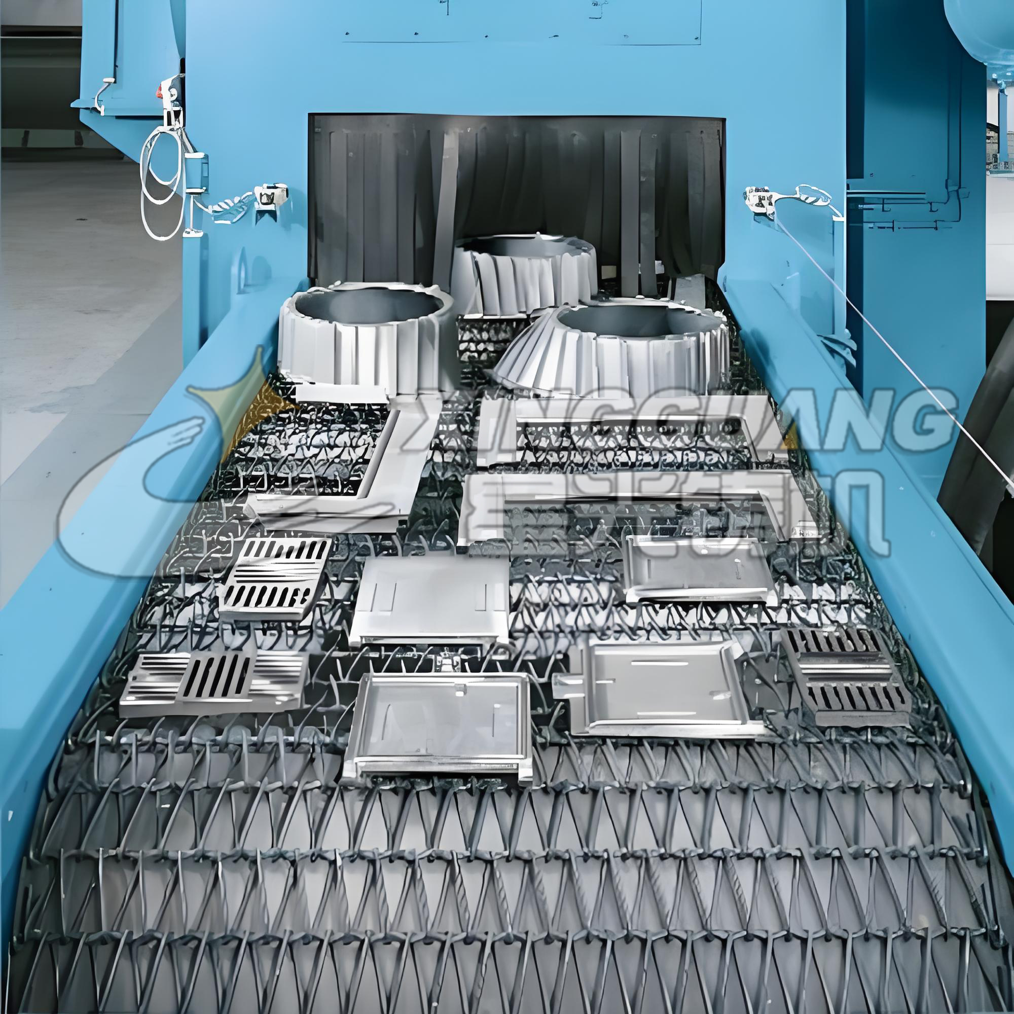  QWD 系列網(wǎng)帶式拋丸清理機(jī)